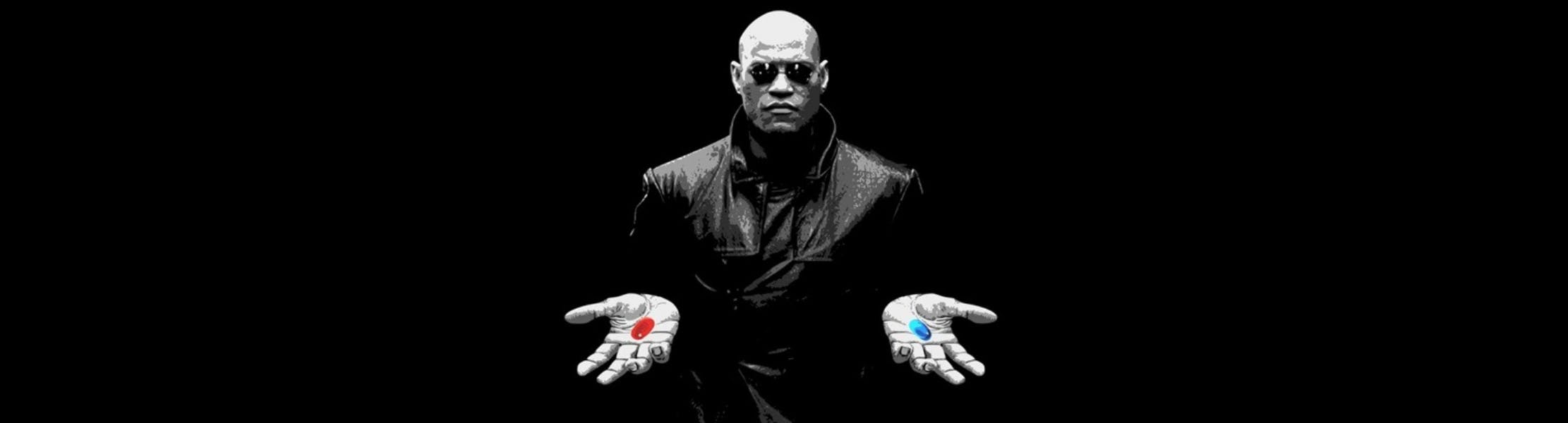 Morpheus offering a choice
